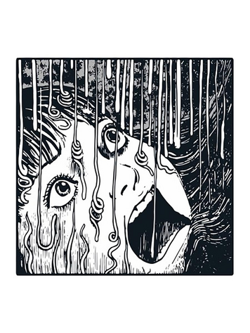 TITAN COMICS JUNJI ITO GLYCERIDE ENAMEL PIN BADGE