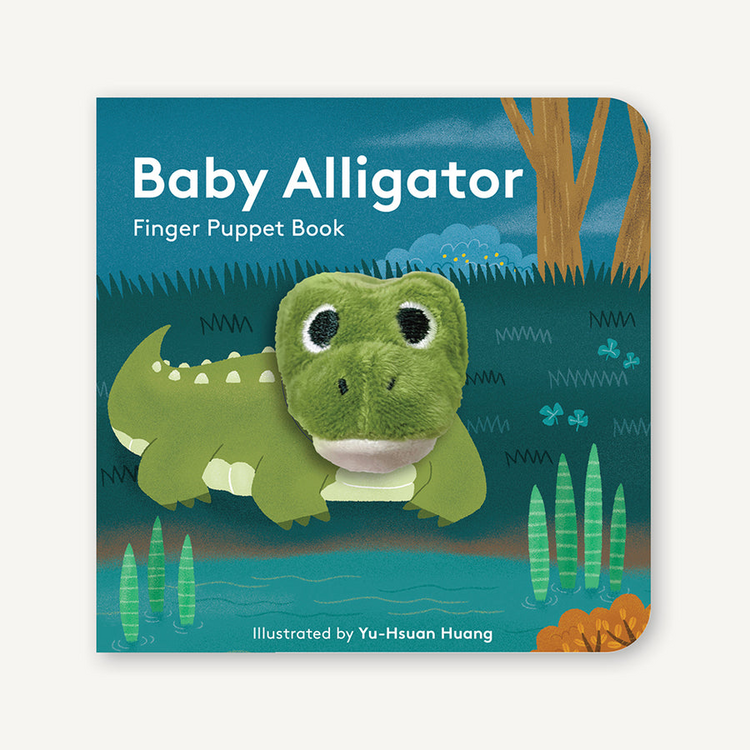 CHRONICLE BOOKS BABY ALLIGATOR FINGER PUPPET BOOK