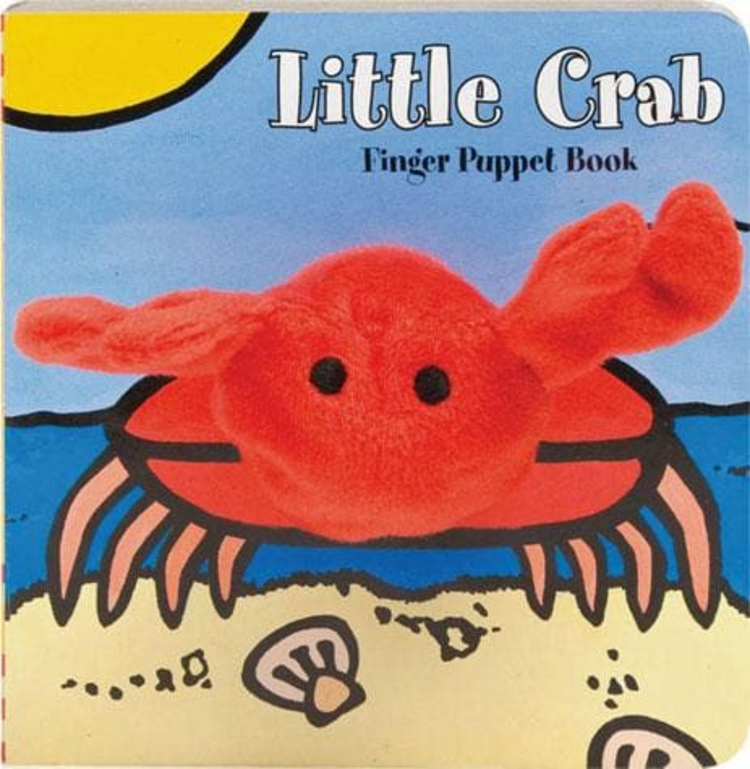 CHRONICLE BOOKS LITTLE CRAB FINGER PUPPET BOOK