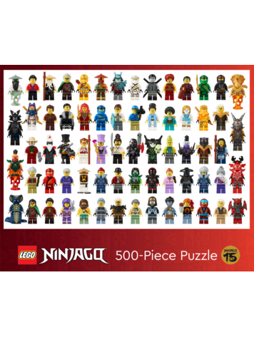 CHRONICLE BOOKS LEGO NINJAGO 500 PIECE PUZZLE
