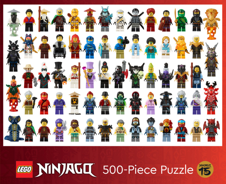 CHRONICLE BOOKS LEGO NINJAGO 500 PIECE PUZZLE