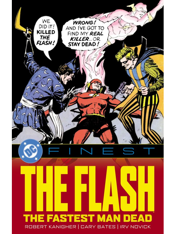 DC COMICS DC FINEST THE FLASH THE FASTEST MAN DEAD TP