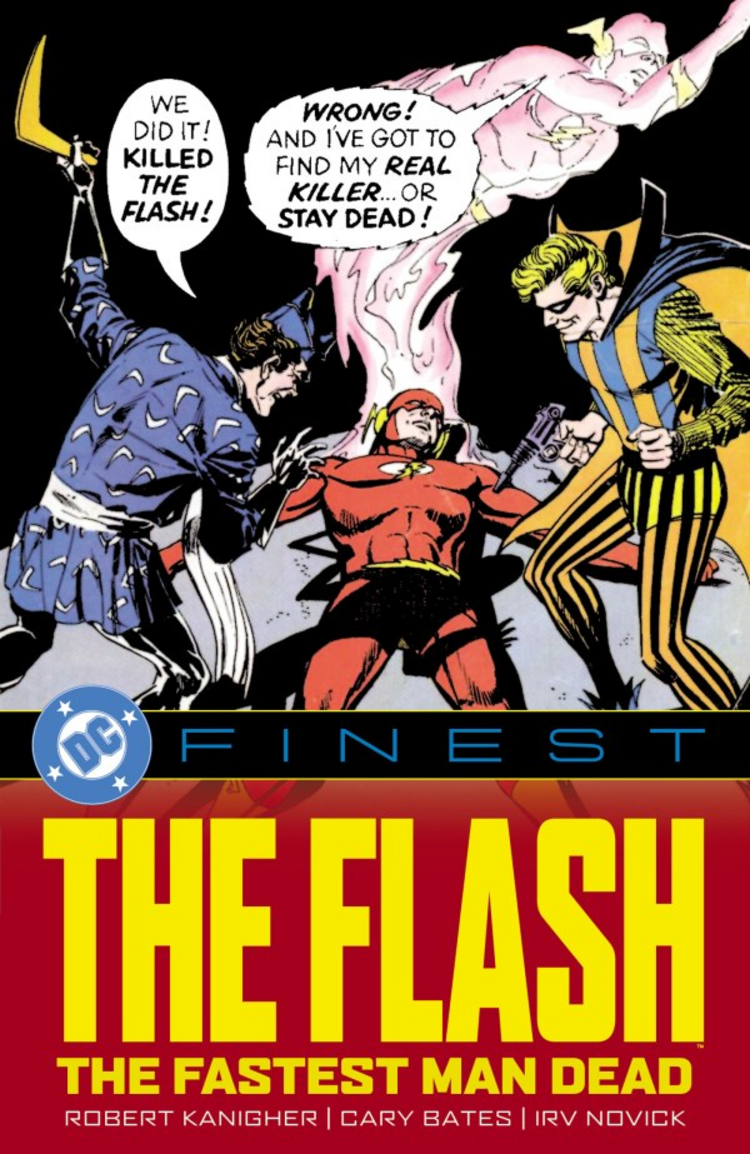 DC COMICS DC FINEST THE FLASH THE FASTEST MAN DEAD TP