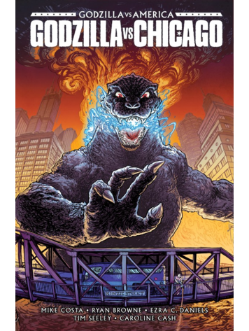 IDW PUBLISHING GODZILLA VAR AMERICA CHICAGO HC