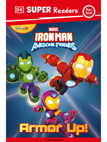 IRON MAN & HIS AWESOME FRIENDS ARMOR UP SC DK SUPER READERS PRE-LEVEL