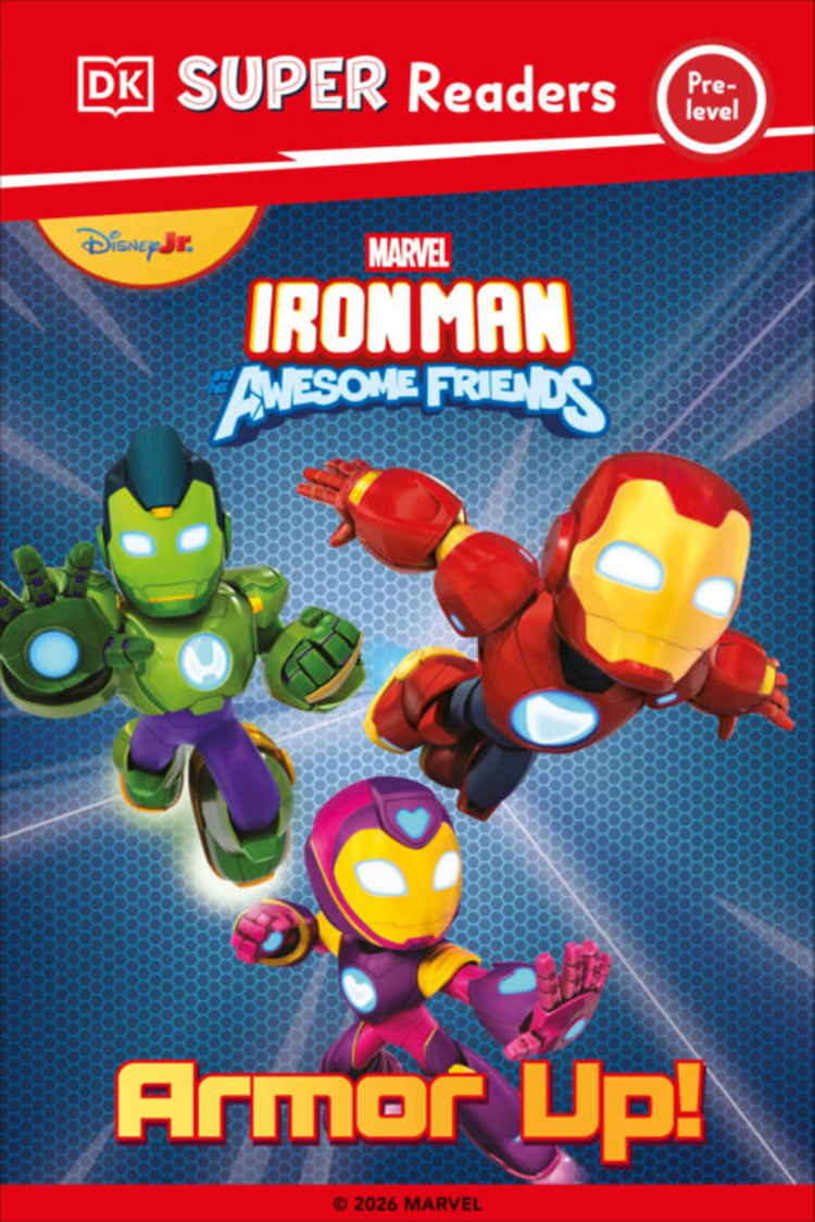 IRON MAN & HIS AWESOME FRIENDS ARMOR UP SC DK SUPER READERS PRE-LEVEL