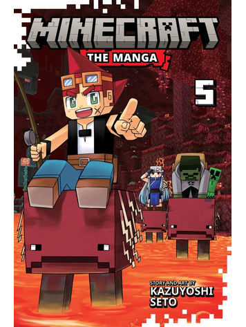 VIZ MEDIA LLC MINECRAFT THE MANGA GN VOL 05