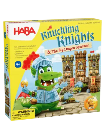 HABA GAMES KNUCKLING KNIGHTS AND THE BIG DRAGON SPECTACLE