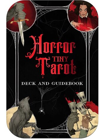 INSIGHT EDITIONS HORROR TINY TAROT DECK & GUIDEBOOK