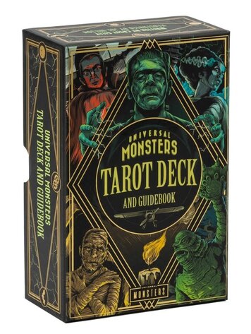 INSIGHT EDITIONS UNIVERSAL MONSTERS TAROT DECK & GUIDEBOOK