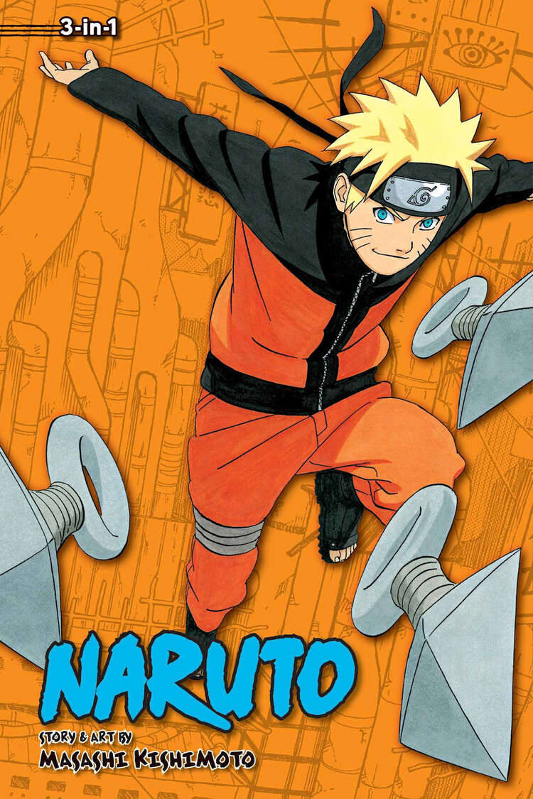 VIZ MEDIA LLC NARUTO 3IN1 VOL 12 TP