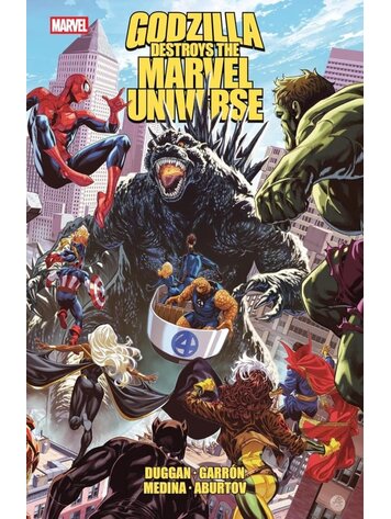 MARVEL COMICS GODZILLA DESTROYS THE MARVEL UNIVERSE TP