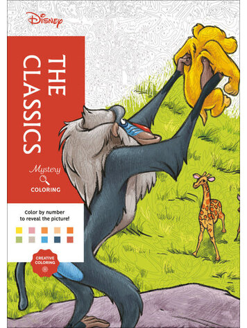 PENGUIN RANDOM HOUSE DISNEY MYSTERY COLORING BOOK THE CLASSICS