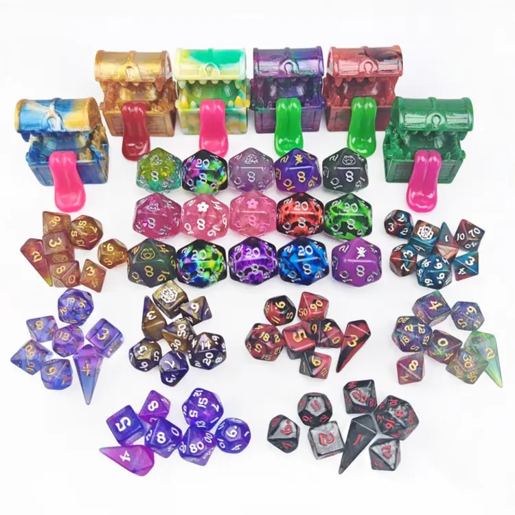 HYMGHO HYMGHO BOX OF TRICKS MYSTERY MINI DICE D20 AND MIMIC