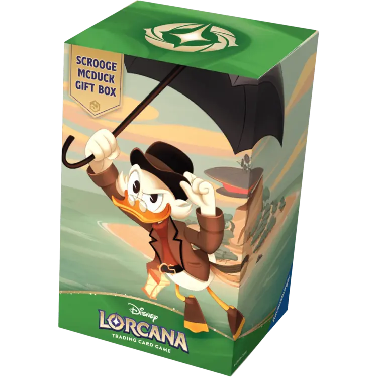 RAVENSBURGER DISNEY LORCANA TCG WINTERSPELL SCROOGE MCDUCK GIFT BOX