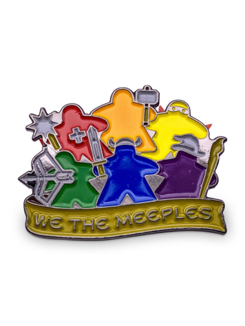 NORSE FOUNDRY WE THE MEEPLES PIN