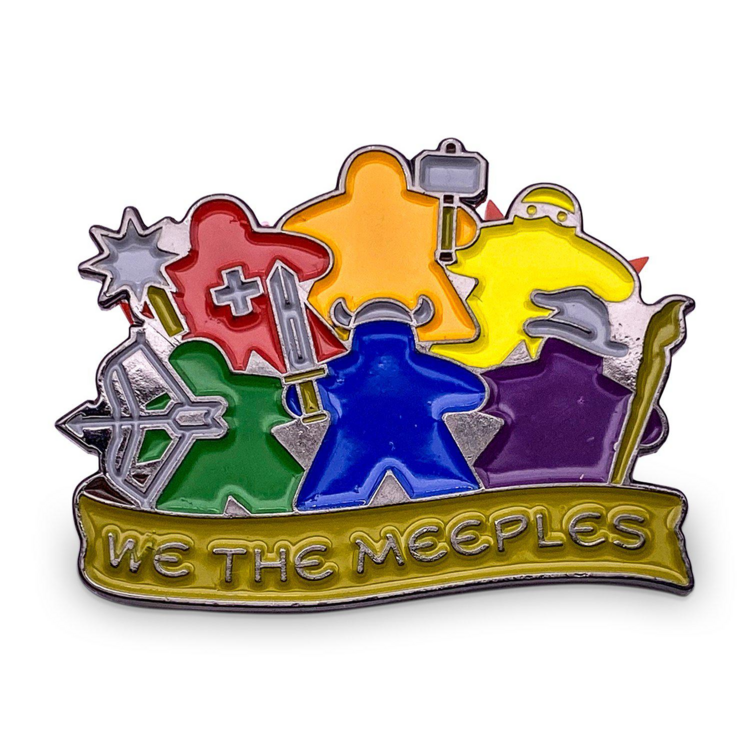 NORSE FOUNDRY WE THE MEEPLES PIN
