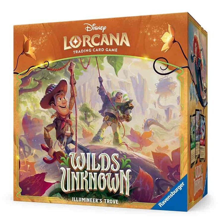 RAVENSBURGER LORCANA TCG WILDS UNKNOWN ILLUMINEER'S TROVE PREORDER