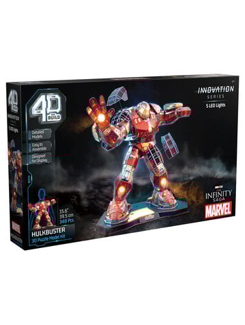 4D PUZZLE 4D BUILD MARVEL HULKBUSTER 3D PUZZLE MODEL KIT