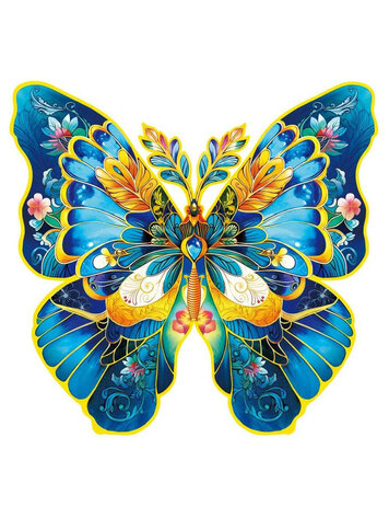 ROWOOD 200 PC JIGSAW PUZZLE MORPHO HELENA BUTTERFLY