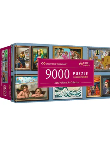 TREFL 9000 PC JIGSAW PUZZLE NOT SO CLASSIC ART