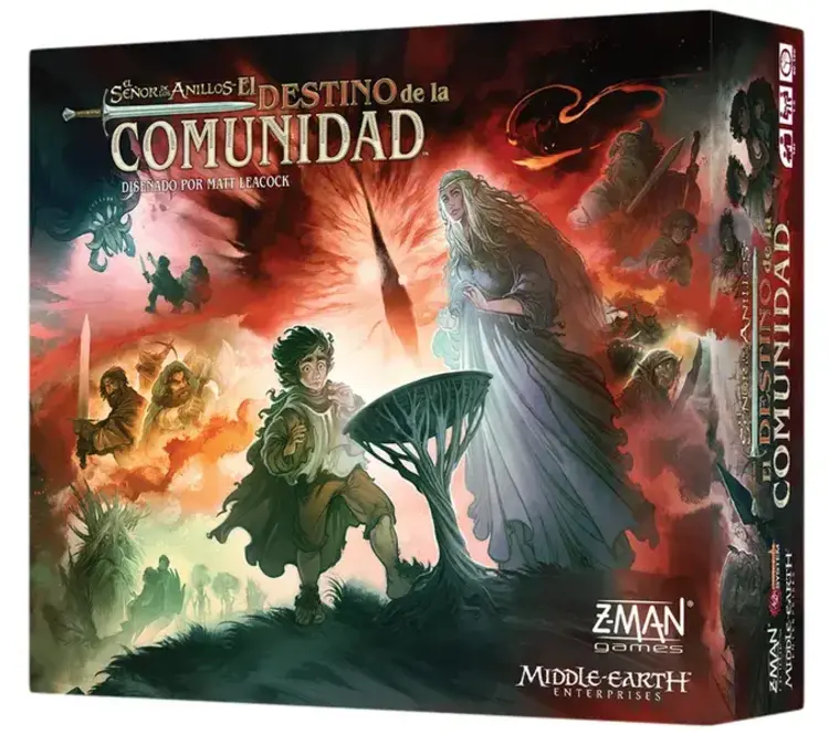 LORD OF THE RINGS FATE OF THE FELLOWSHIP BOARD GAME