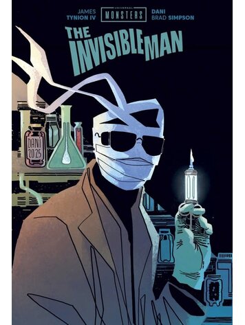 IMAGE COMICS UNIVERSAL MONSTERS THE INVISIBLE MAN HC DANI & BRAD SIMPSON CVR
