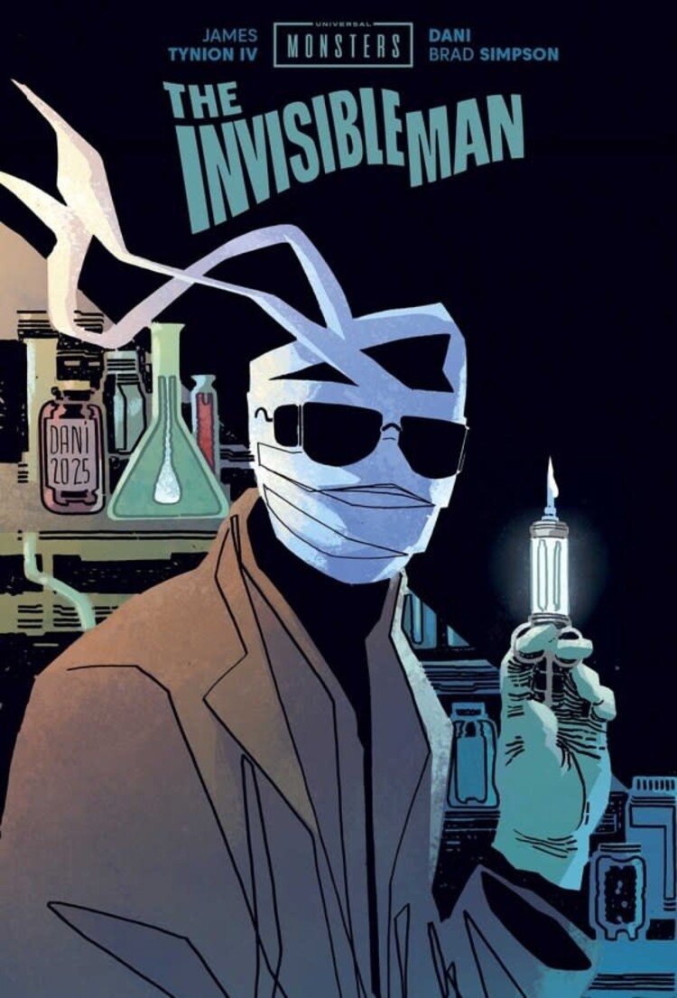 IMAGE COMICS UNIVERSAL MONSTERS THE INVISIBLE MAN HC DANI & BRAD SIMPSON CVR
