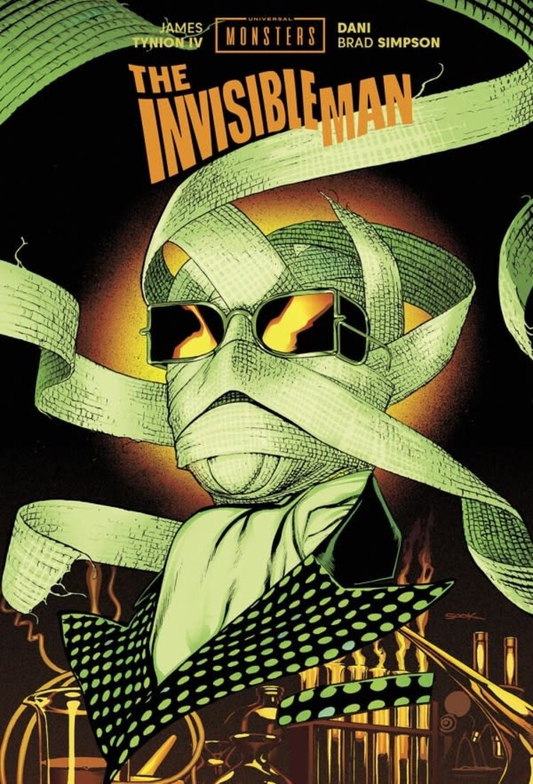 IMAGE COMICS UNIVERSAL MONSTERS THE INVISIBLE MAN HC DIRECT MARKET EXCLUSIVE RYAN SOOK VAR