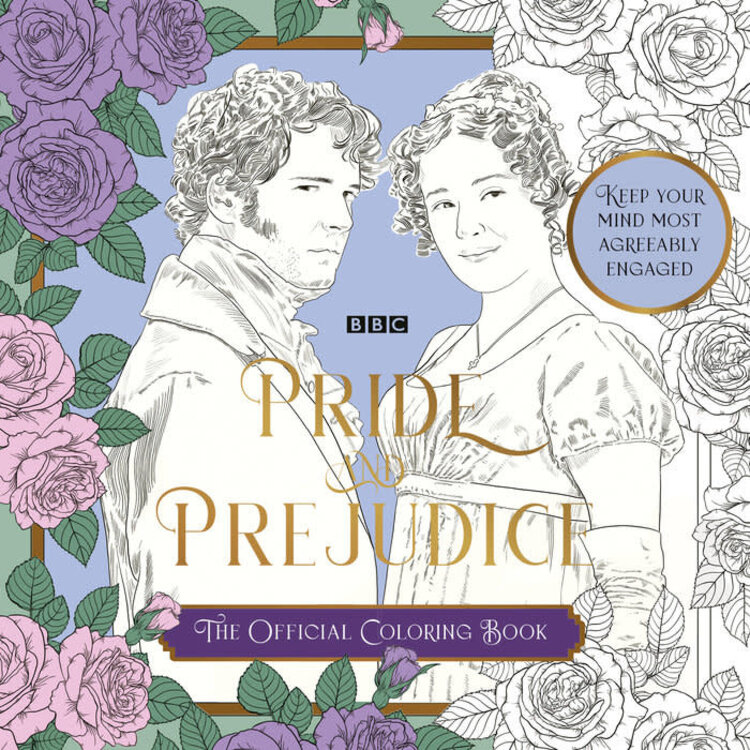 TEN SPEED PRESS BBC PRIDE & PREJUDICE OFFICIAL COLORING BOOK