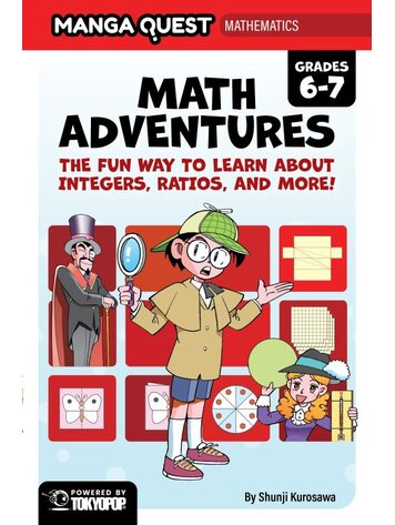 TOKYOPOP MANGA QUEST MATHEMATICS MATH ADVENTURES WITH INTEGERS RATIOS & MORE GN