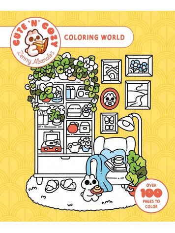 ABRAMS CUTE N COZY COLORING THERAPY TP
