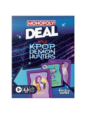 HASBRO MONOPOLY DEAL KPOP DEMON HUNTERS
