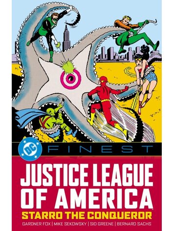 DC COMICS DC FINEST JUSTICE LEAGUE OF AMERICA STARRO THE CONQUEROR TP