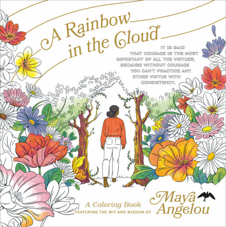 CLARKSON POTTER RAINBOW IN THE CLOUD MAYA ANGELOU COLORING BOOK