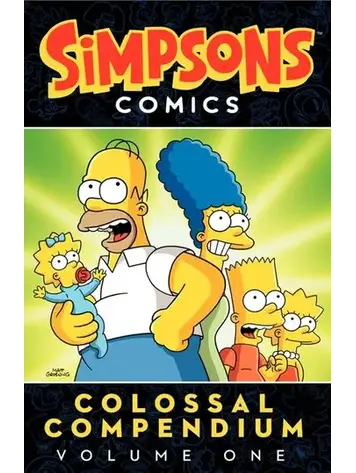 HARPER COLLINS PUBLISHERS SIMPSONS COMICS COLOSSAL COMPENDIUM TP VOL 01