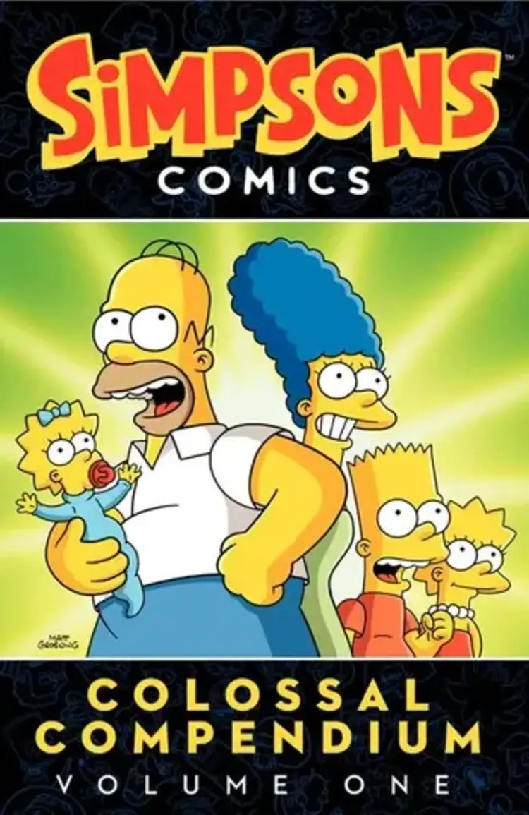 HARPER COLLINS PUBLISHERS SIMPSONS COMICS COLOSSAL COMPENDIUM TP VOL 01
