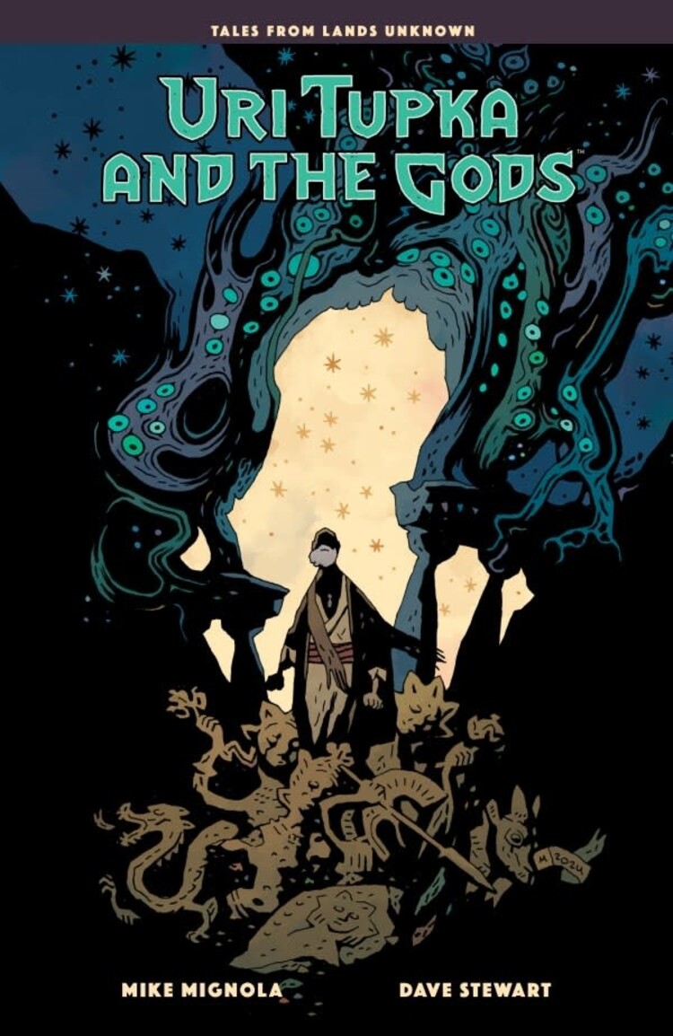 DARK HORSE COMICS URI TUPKA & THE GODS ANOTHER STORY FROM THE LANDS OF UNKNOWN HC