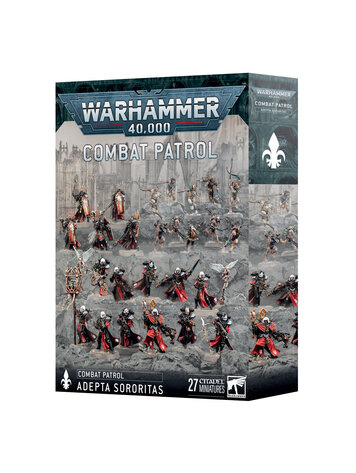 GAMES WORKSHOP WARHAMMER 40K ADEPTA SORORITAS COMBAT PATROL