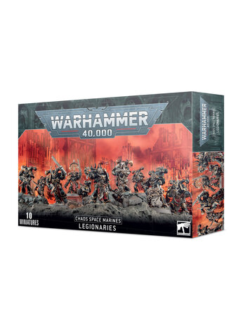 GAMES WORKSHOP WARHAMMER 40K CHAOS SPACE MARINES LEGIONARIES