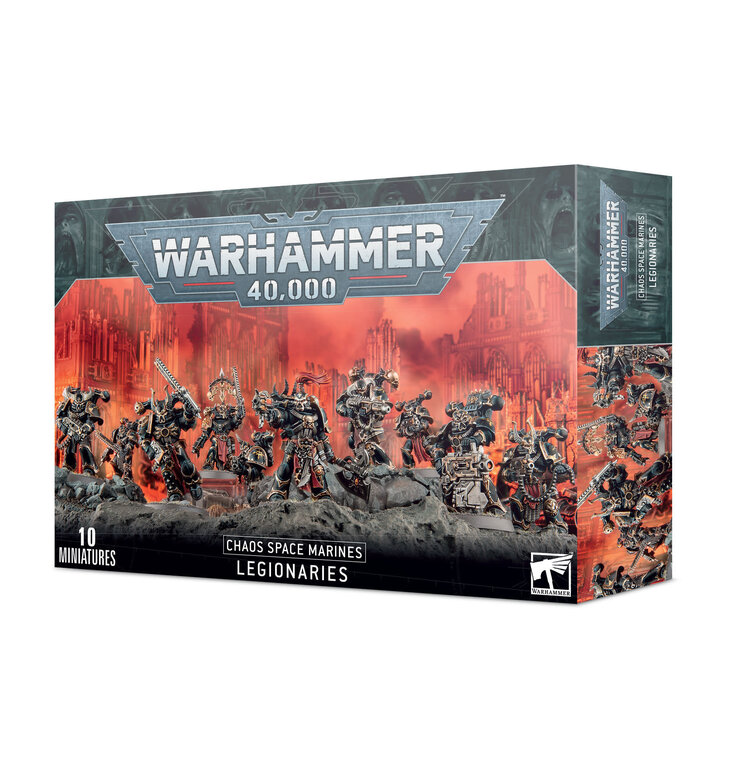 GAMES WORKSHOP WARHAMMER 40K CHAOS SPACE MARINES LEGIONARIES