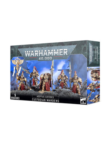 WARHAMMER WARHAMMER 40K ADEPTUS CUSTODES CUSTODIAN WARDENS