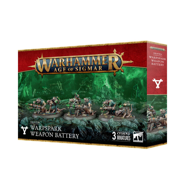 WARHAMMER WARHAMMER AGE OF SIGMAR SKAVEN WARPSPARK WEAPON BATTERY