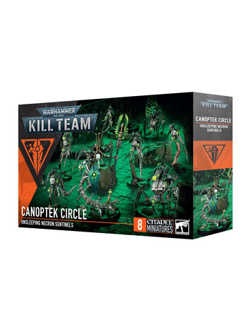 WARHAMMER 40K KILL TEAM CANOPTEK CIRCLE UNSLEEPING NECRON SENTINELS