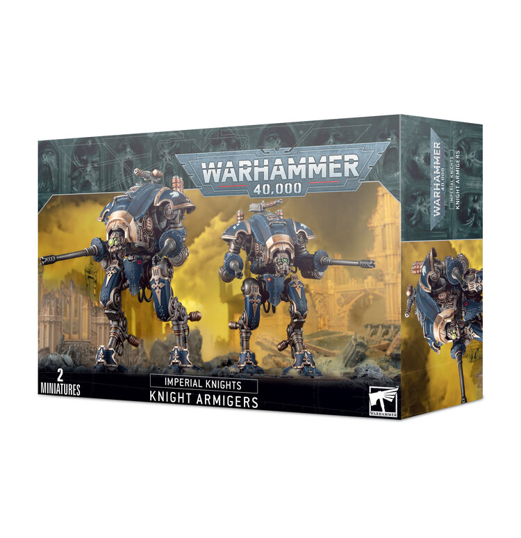 GAMES WORKSHOP WARHAMMER 40K IMPERIAL KNIGHTS KNIGHT ARMIGERS