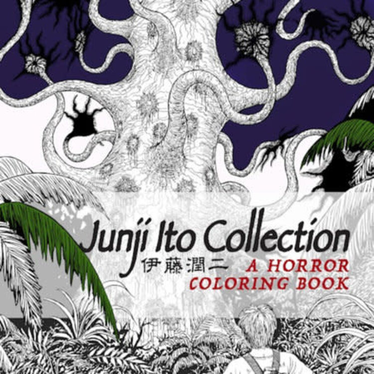 JUNJI ITO COLLECTION HORROR COLORING BOOK