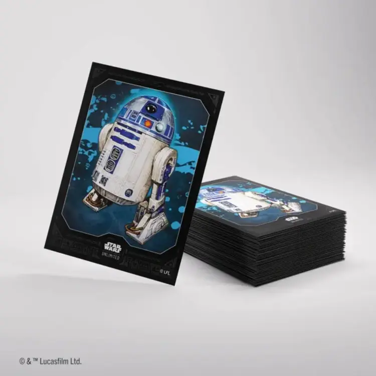 GAMEGENIC GAMEGENIC STAR WARS UNLIMITED A LAWLESS TIME PREMIUM ART SLEEVES R2D2