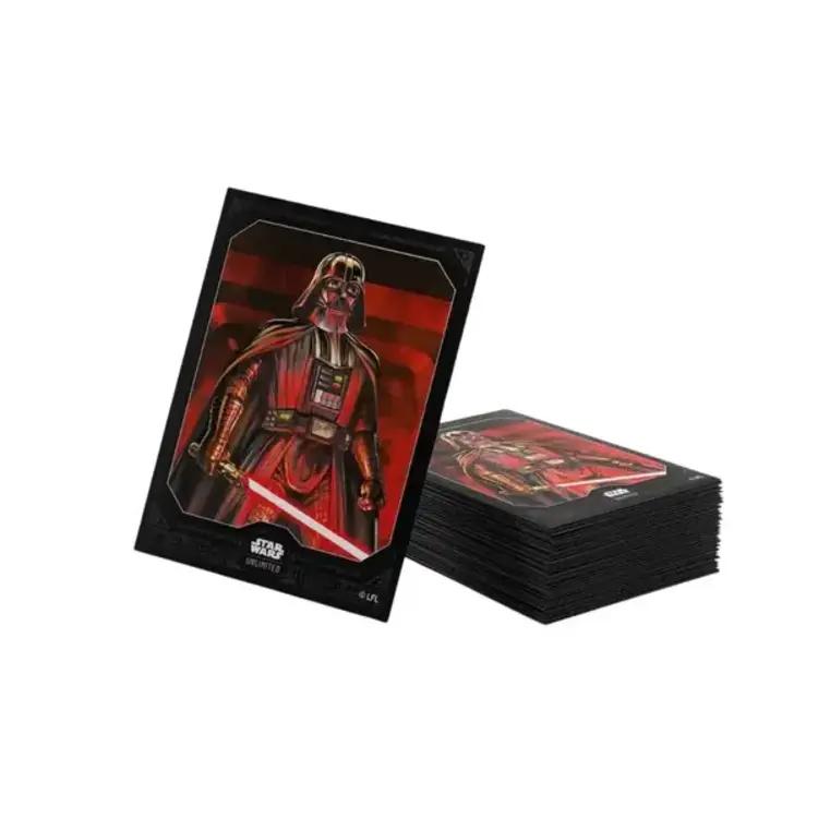 GAMEGENIC GAMEGENIC STAR WARS UNLIMITED A LAWLESS TIME PREMIUM ART SLEEVES DARTH VADER UNSTOPPABLE