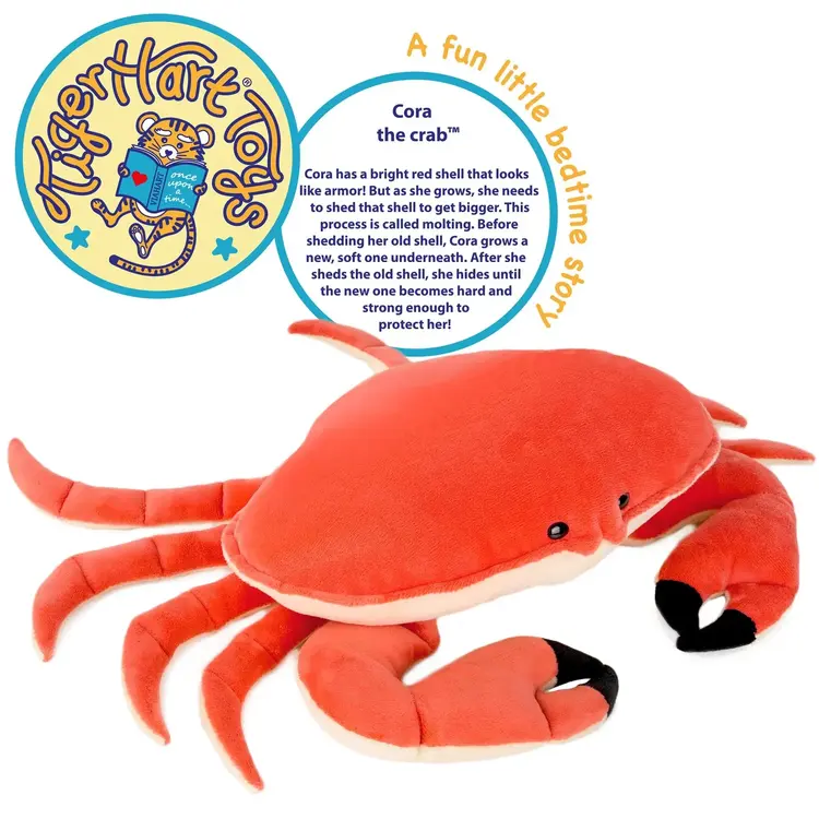 CORA THE CRAB 19 INCH PLUSH