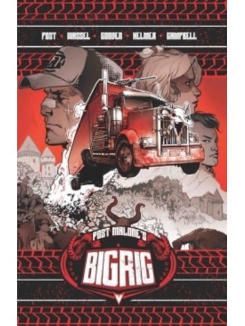 VAULT COMICS POST MALONES BIG RIG TP VOL 01 DIRECT MARKET EXCLUSIVE CVR